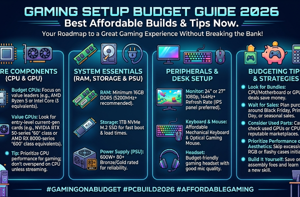 gaming setup budget