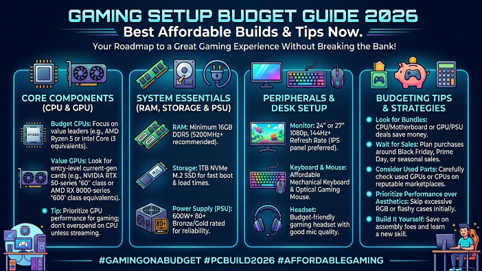 gaming setup budget