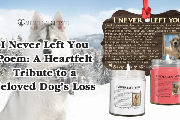 i never left you poem words